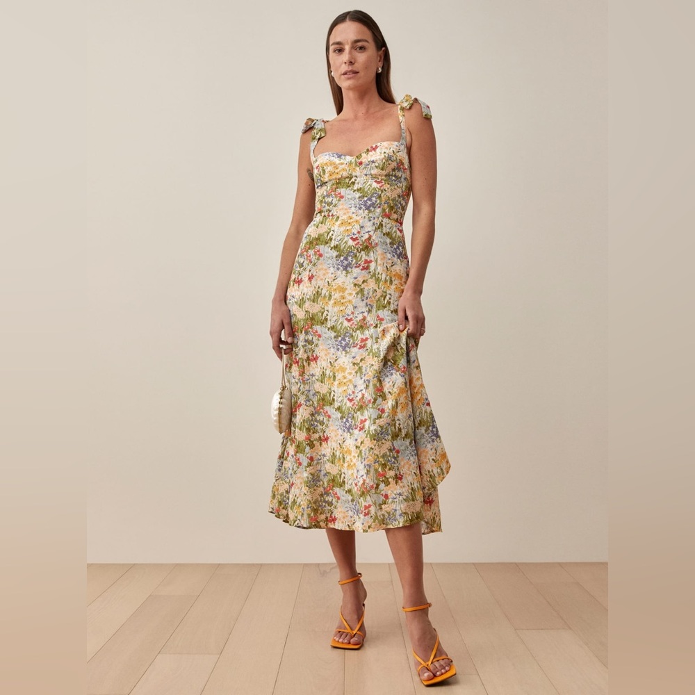 Reformation Nadira Dress in Countryside floral print